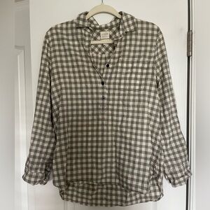 J.Crew Checkered Casual Shirt